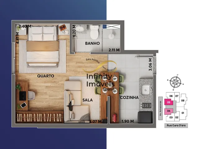 Imagem 10: Aldea Barroca - Apartamento À Venda no Bairro Barroca - Belo Horizonte/Mg