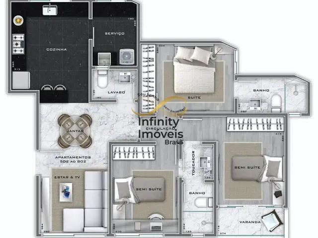 Imagem 9: MARTIUS MILTON - Apartamento à venda no bairro Lourdes - Belo Horizonte/MG