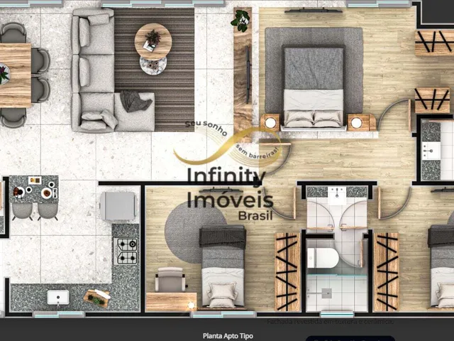 Imagem 9: Residencial Vilma Xavier - Apartamento à venda no bairro Padre Eustáquio - Belo