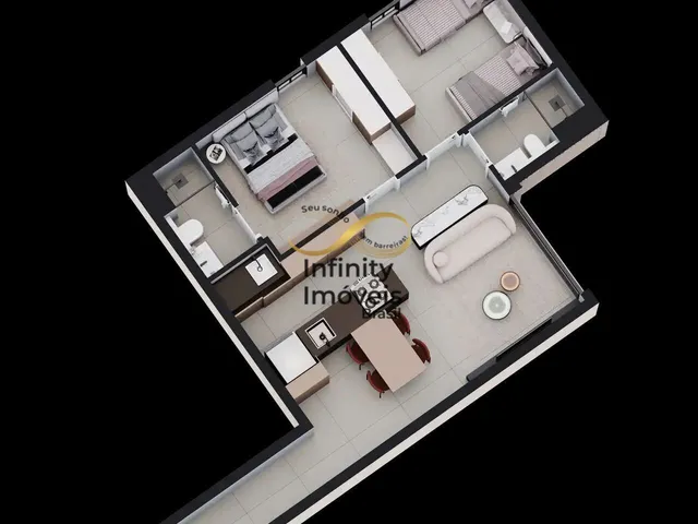 Imagem 6: RAY - Apartamento à venda no bairro Santo Agostinho - Belo Horizonte/MG