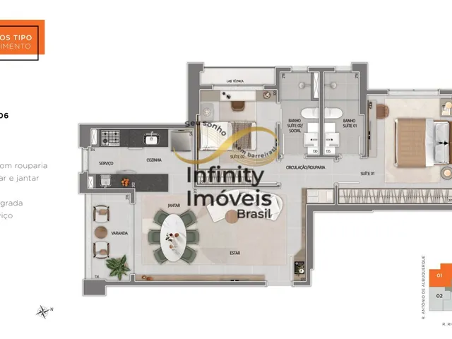 Imagem 4: Flow - Apartamento À Venda no Bairro Savassi - Belo Horizonte/Mg