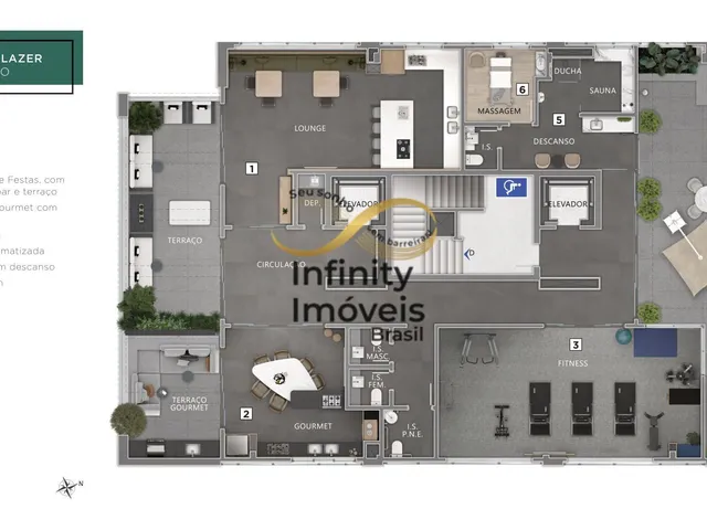 Imagem 7: Flow - Apartamento À Venda no Bairro Savassi - Belo Horizonte/Mg