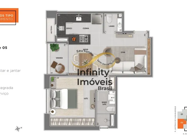 Imagem 14: Flow - Apartamento À Venda no Bairro Savassi - Belo Horizonte/Mg