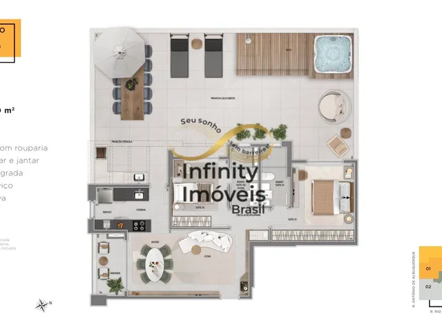 Imagem 9: Flow - Apartamento À Venda no Bairro Savassi - Belo Horizonte/Mg