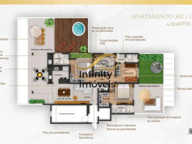 Imagem 15: Versailles Carmo - Apartamento À Venda no Bairro Carmo - Belo Horizonte/Mg