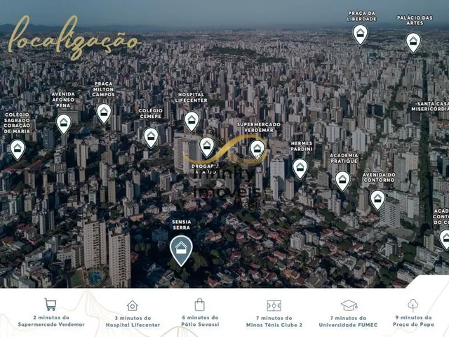 Imagem 12: Sensia Serra - Apartamento À Venda no Bairro Serra - Belo Horizonte/Mg