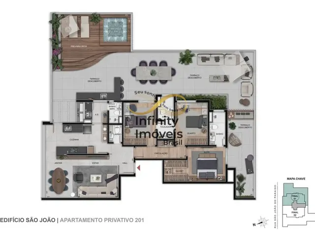 Imagem 14: Amalfi - Apartamento À Venda no Bairro Sion - Belo Horizonte/Mg