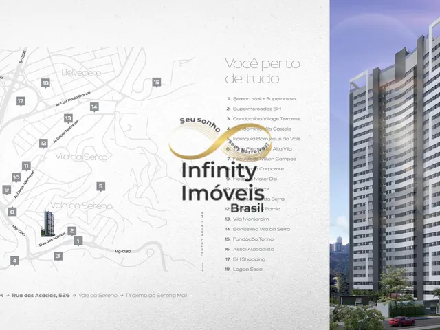 Imagem 5: Denver - Apartamento À Venda no Bairro Vale do Sereno - Nova Lima/Mg