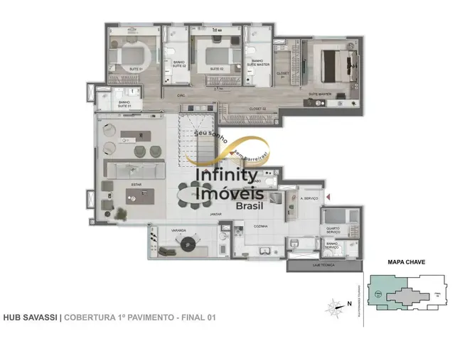 Imagem 6: Hub Savassi - Apartamento À Venda no Bairro Savassi - Belo Horizonte/Mg