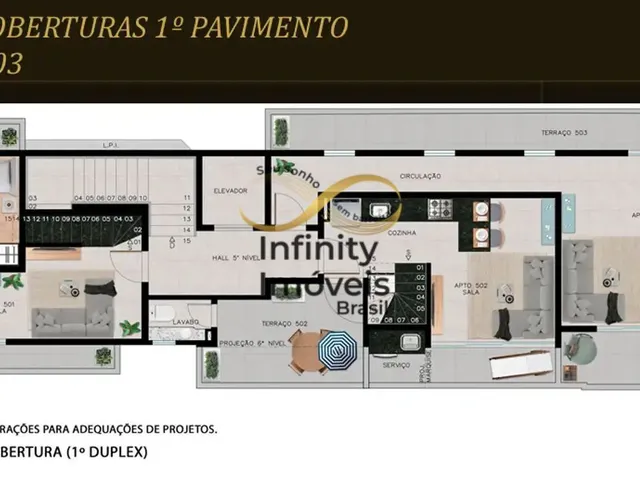 Imagem 5: D'Ouro - Apartamento à venda no bairro Serra - Belo Horizonte/MG