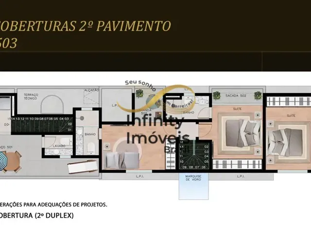 Imagem 3: D'Ouro - Apartamento à venda no bairro Serra - Belo Horizonte/MG