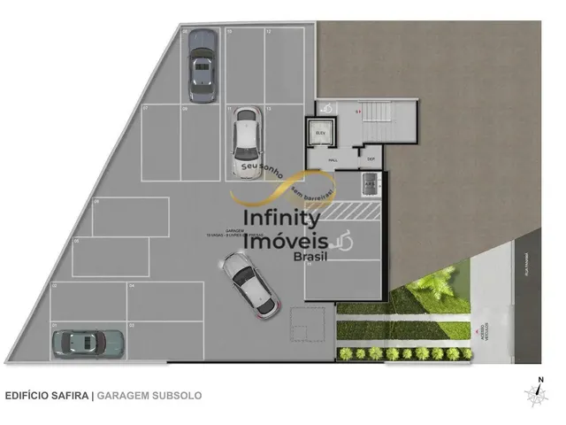 Imagem 4: Safira - Apartamento à venda no bairro Sion - Belo Horizonte/MG