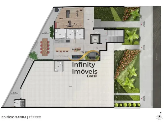 Imagem 9: Safira - Apartamento à venda no bairro Sion - Belo Horizonte/MG