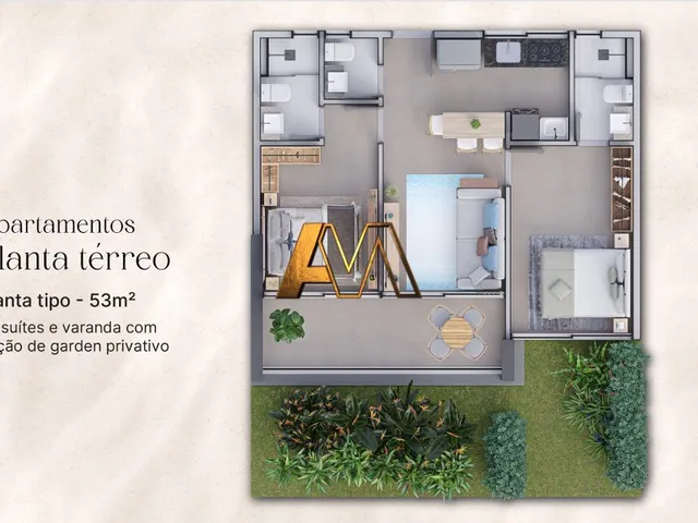 Imagem 8: Apartamento À Venda no Bairro Taipu de Fora - Maraú/Ba