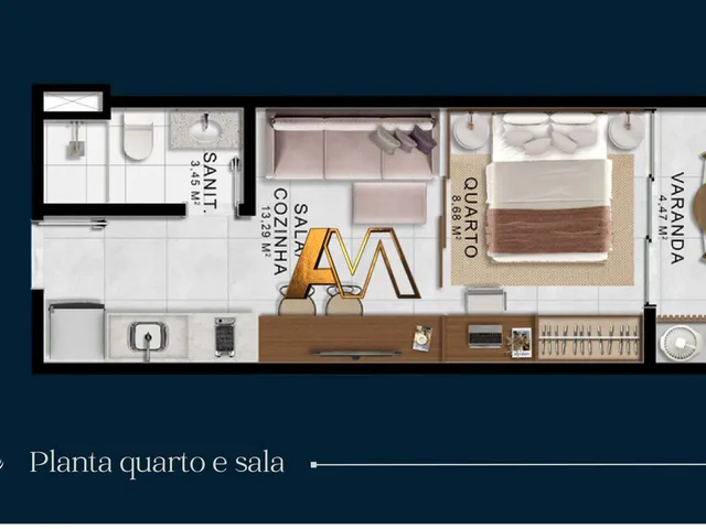 Imagem 11: Apto 2 Suites com Varanda em Itacimirim