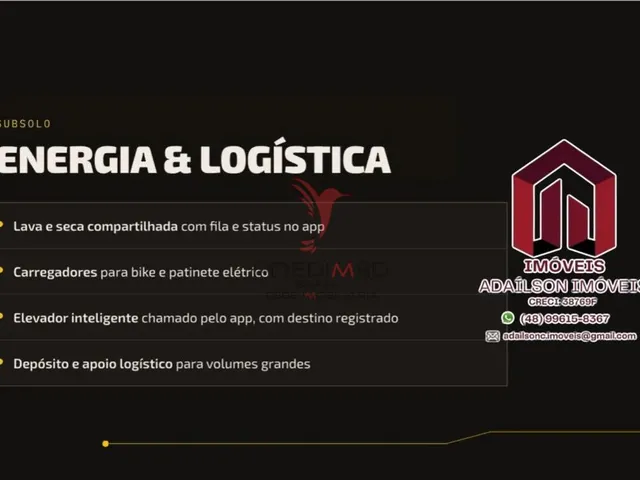 Imagem 7: Unidades habitacionais do Rise aptos de 1 e 2 Dormitórios Centro Florianópolis SC Brasil
