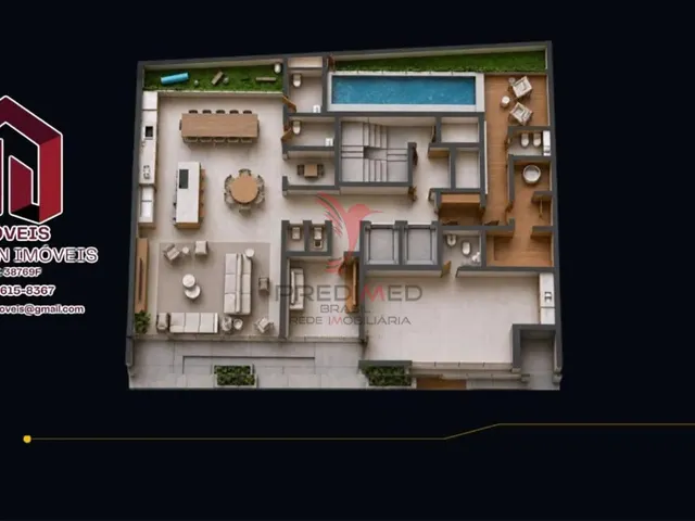 Imagem 4: Unidades habitacionais do Rise aptos de 1 e 2 Dormitórios Centro Florianópolis SC Brasil