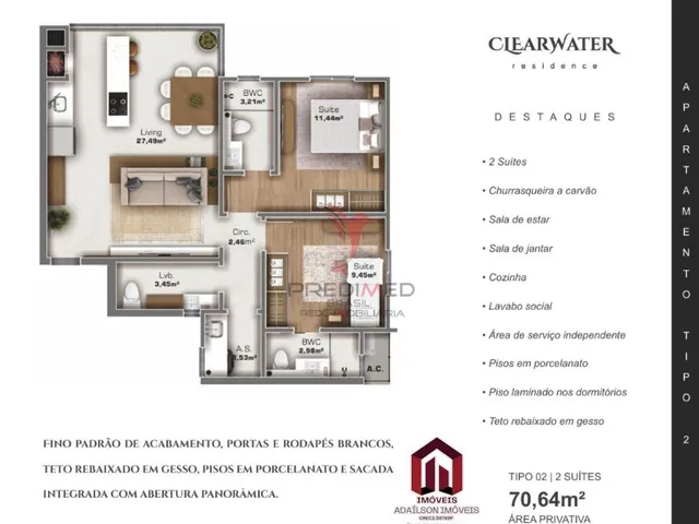 Imagem 9: Apartamento Á Venda no Clearwater Residence Camboriú Sc Brasil