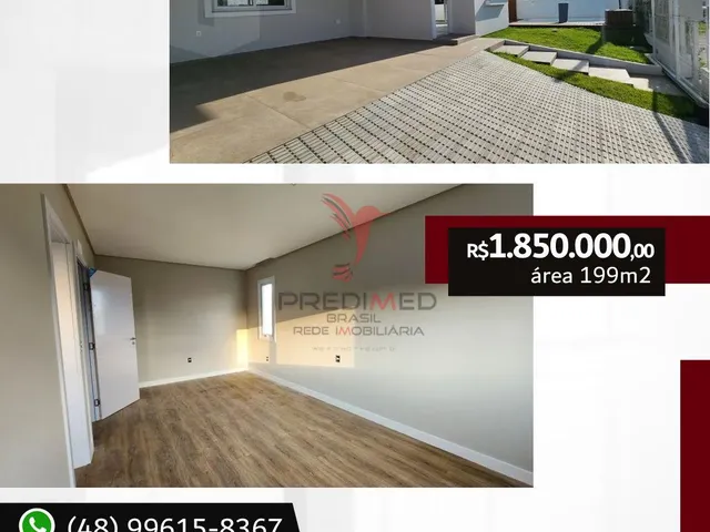 Imagem 12: Casa com 3 Dormitórios À Venda,199 M² por R$ 1.850.000 - Daniela - Florianópolis/Scbrasil