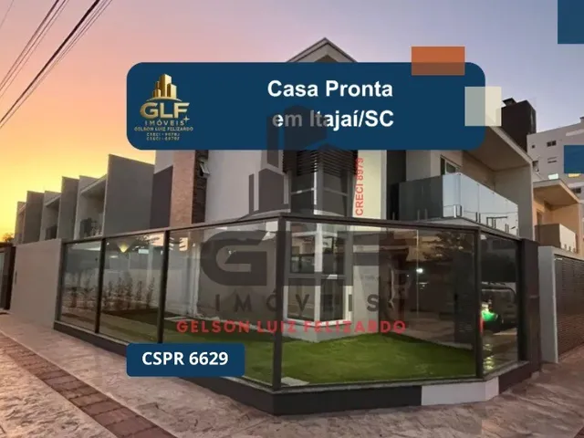 Imagem: Casa em Itajai/SC Pronta, com 163m² área
