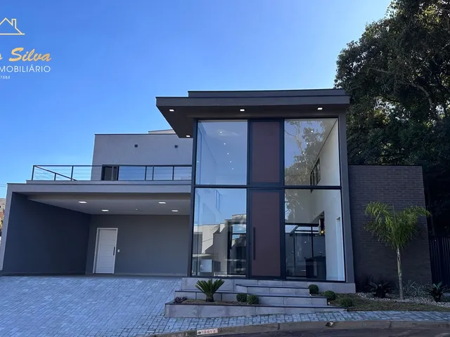 Imagem: A casa em condomínio possui 3 Dormitórios, 3 Suítes, 4