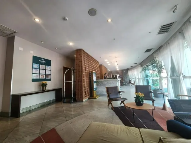 Imagem 5: Flat comercial de luxo na Barra da Tijuca com vista mar! 2 suítes, mobiliado, ótima