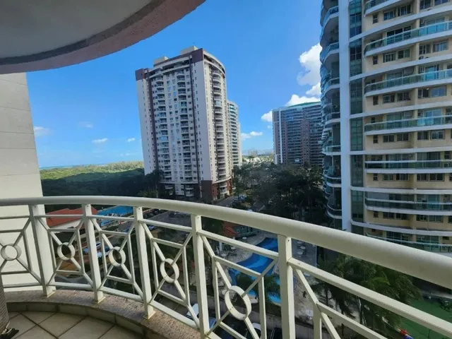 Imagem 6: Flat comercial de luxo na Barra da Tijuca com vista mar! 2 suítes, mobiliado, ótima