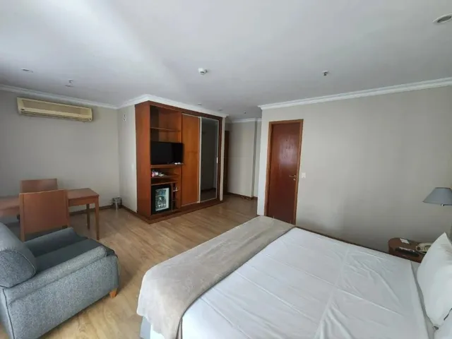 Imagem 16: Flat comercial de luxo na Barra da Tijuca com vista mar! 2 suítes, mobiliado, ótima