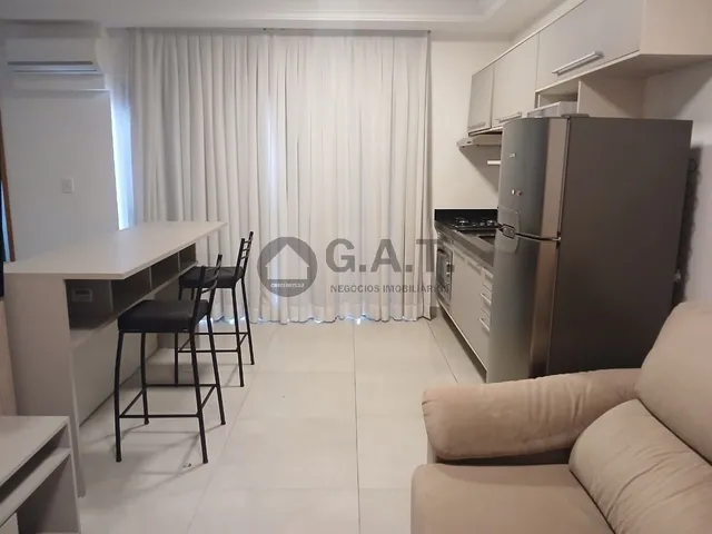 Imagem 3: Flat para Locação em Condomínio no Parque Campolim, Sorocaba-Sp: 1 Quarto, 1 Suíte, 1 Sala, 1 Banheiro, 2 Vagas - 52M²