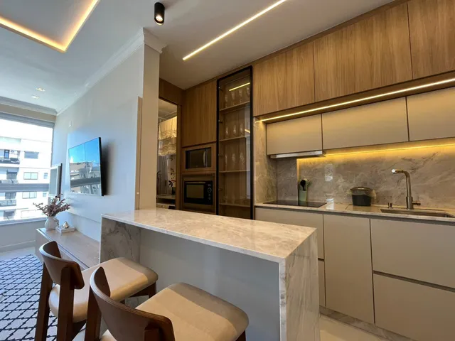 Imagem 3: Apartamento com Vista para o Mar À Venda com 2 Suítes 70M² Privativos R$ 1.180.000,00 Bairro Morretes em Itapema Sc