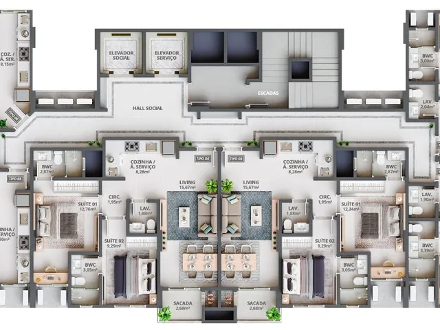 Imagem 15: Apartamento À Venda com 70M² por R$ 850.000,00