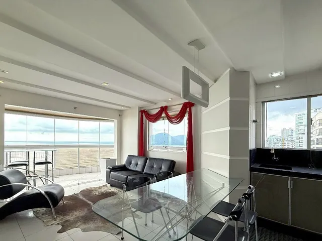 Imagem 4: Apartamento Mobiliado com Vista Mar na Avenida Atlântica - Balneário Camboriú