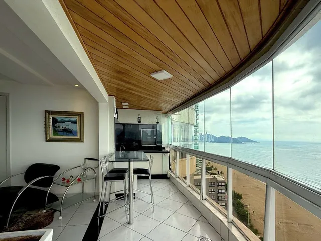 Imagem 5: Apartamento Mobiliado com Vista Mar na Avenida Atlântica - Balneário Camboriú