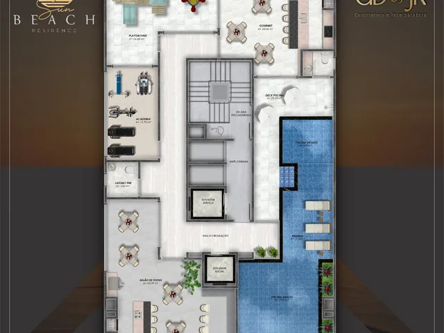 Imagem 3: Apartamento à venda em Porto Belo, Pereque, com 3 quartos, 122m²