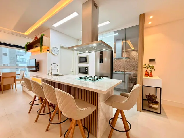 Imagem 7: Apartamento à vendaem Meia Praia Itapema com 128.5m², sendo 3 suítes Mobiliado e 3