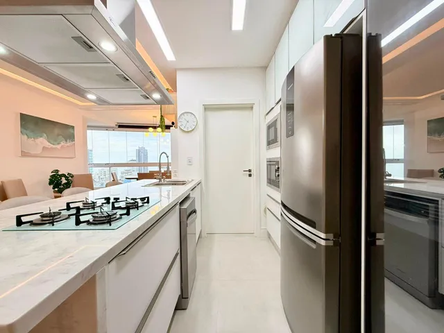 Imagem 4: Apartamento à vendaem Meia Praia Itapema com 128.5m², sendo 3 suítes Mobiliado e 3
