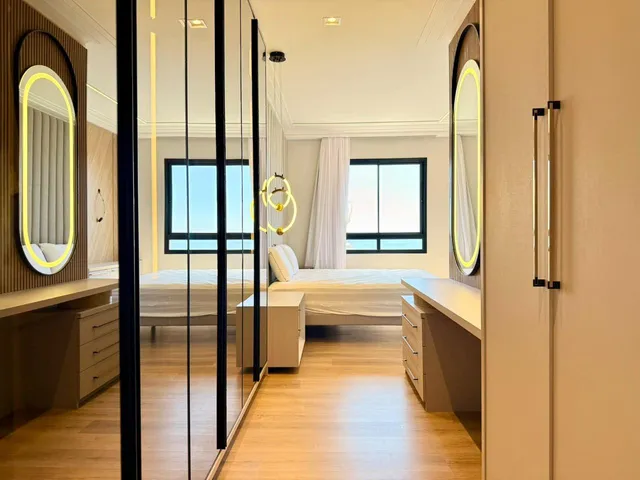 Imagem 8: Apartamento com vista para o mar à venda com 180m² finamente mobiliado na Meia Praia