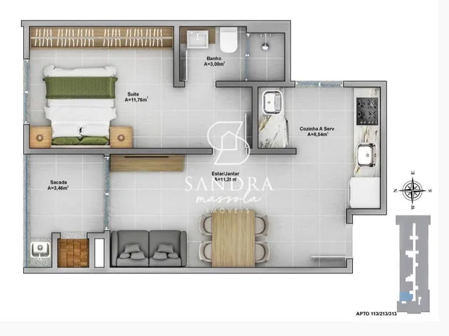 Imagem 4: Apartamento NOVO
