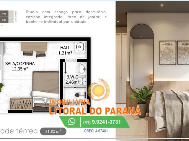 Imagem 4: Apartamento à venda no bairro Riviera - Matinhos/PR