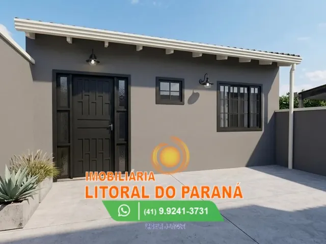 Imagem 2: Casa de Alvenaria Térrea 3 Quartos - Pontal do Paraná