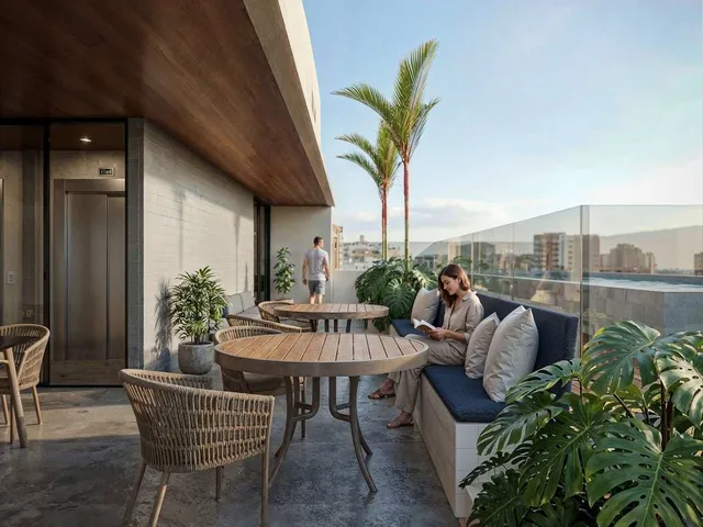 Imagem 13: Apartamento À Venda, no Aura em Cabedelo, Cabedelo, com 1 Quarto, 22,5M²