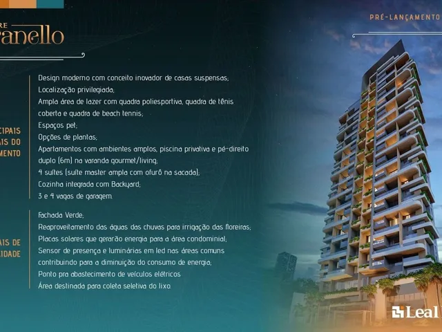 Imagem: Torre Maranello Sofisticação, espaço