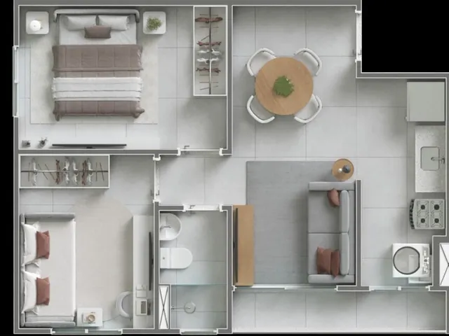 Imagem 8: Terra Montenegro: Seu Novo Apartamento com Rooftop em Belém