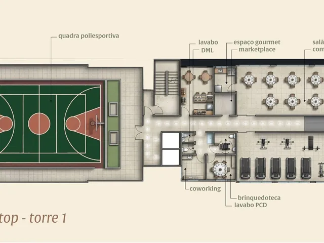 Imagem 15: Apartamento de 2 Quartos com Rooftop na Augusto Montenegro