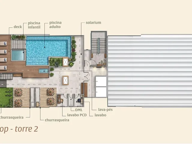 Imagem 7: Apartamento com Rooftop na Augusto Montenegro pelo Minha Casa, Minha Vida