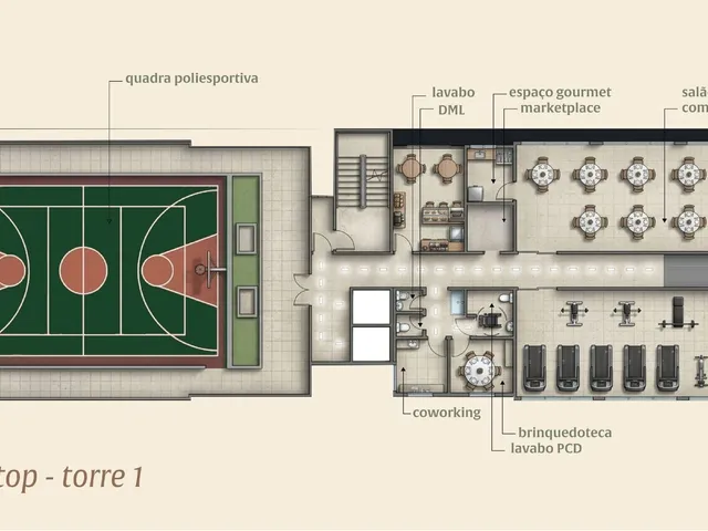 Imagem 14: Apartamento com Rooftop na Augusto Montenegro pelo Minha Casa, Minha Vida