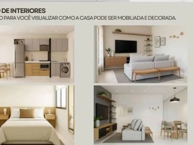 Imagem 4: Casas Geminadas 2 dormitórios novas