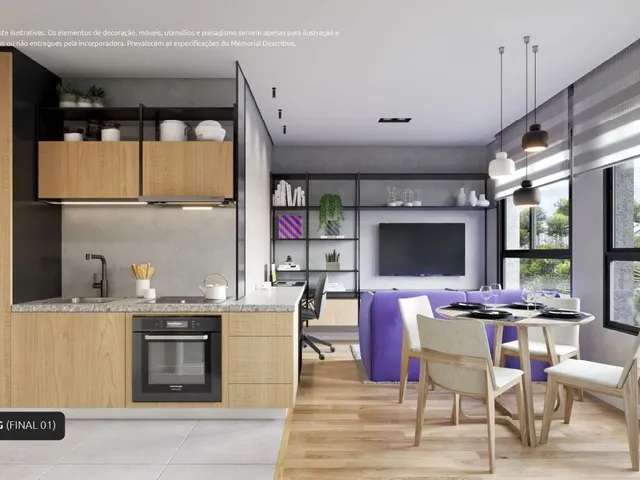 Imagem 5: Apartamento Padrão para Venda em Água Verde Curitiba-PR