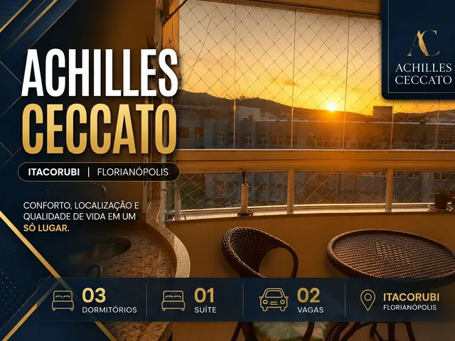 Imagem 1: Excelente Apartamento - Itacorubi - Res Achilles Cecatto - 03 Dormitórios sendo 1 suite