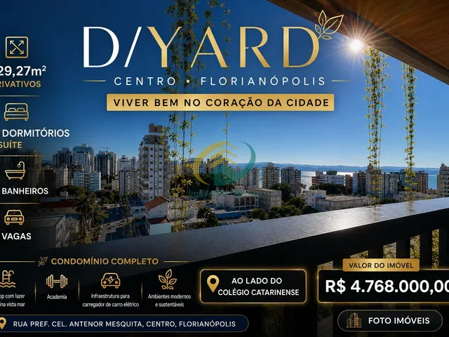 Imagem: AO LADO DO CATARINENSE - D/YARD 3 DORMITÓRIOS